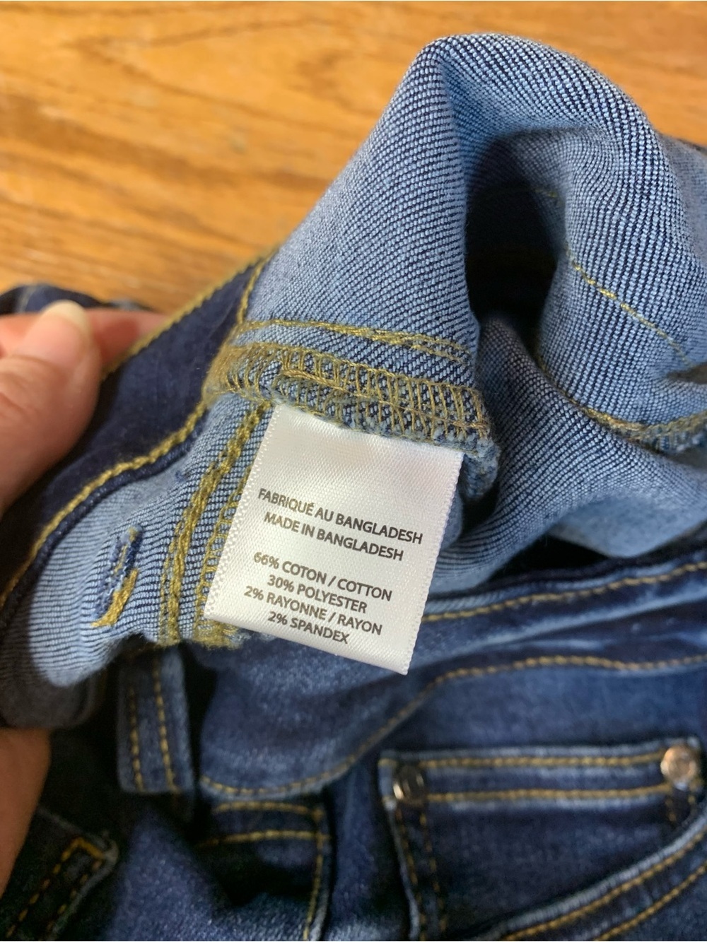 mySTYLE Dark Wash Denim Capris / Crop Jeans - Size 6 - Picture 3 of 8